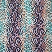 Piton mintás lycra - BARNA/PITON